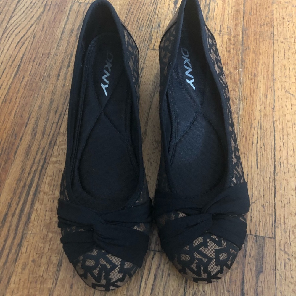 DKNY shoes printed